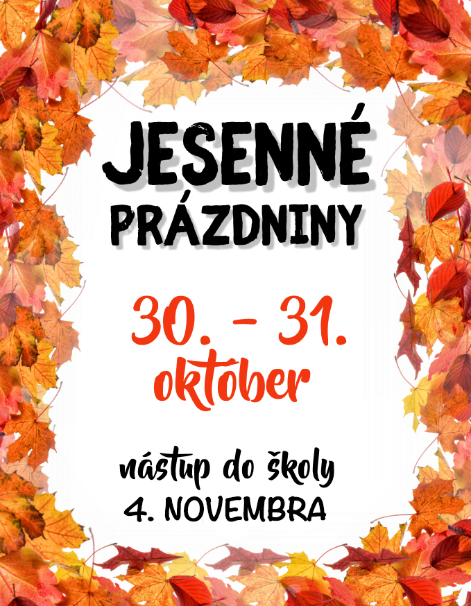 Jesenné prázdniny